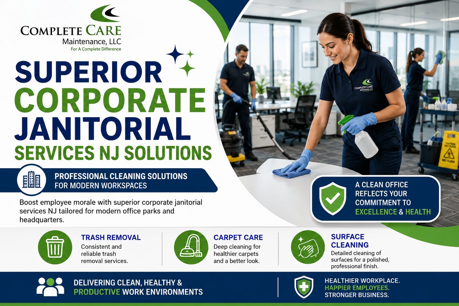 Why Businesses Choose Professional New Jersey Office Cleaning Services? | Linkubia